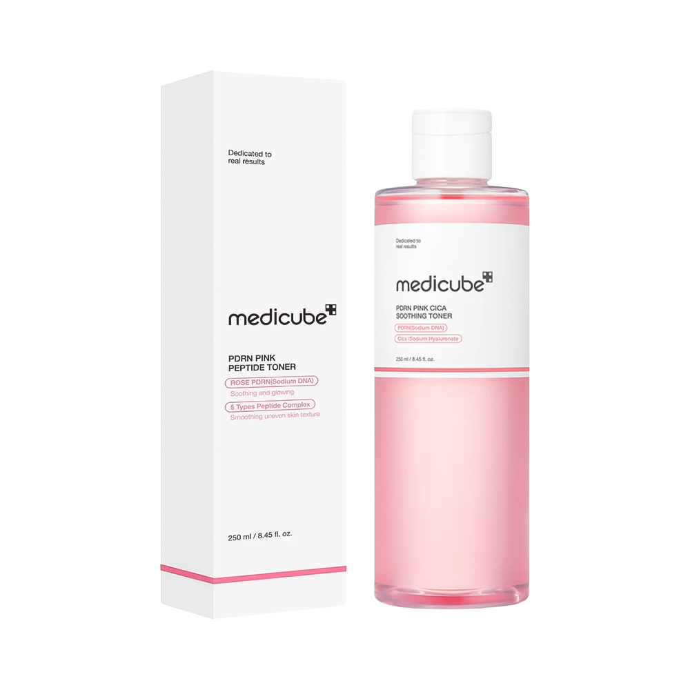 P8987233-5 Tónico Facial Medicube PDRN Pink Cica Soothing Toner - 250ml - Imagen 1