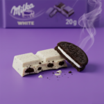 Chocolate Milka Oreo Blanco - 20g - Imagen 2