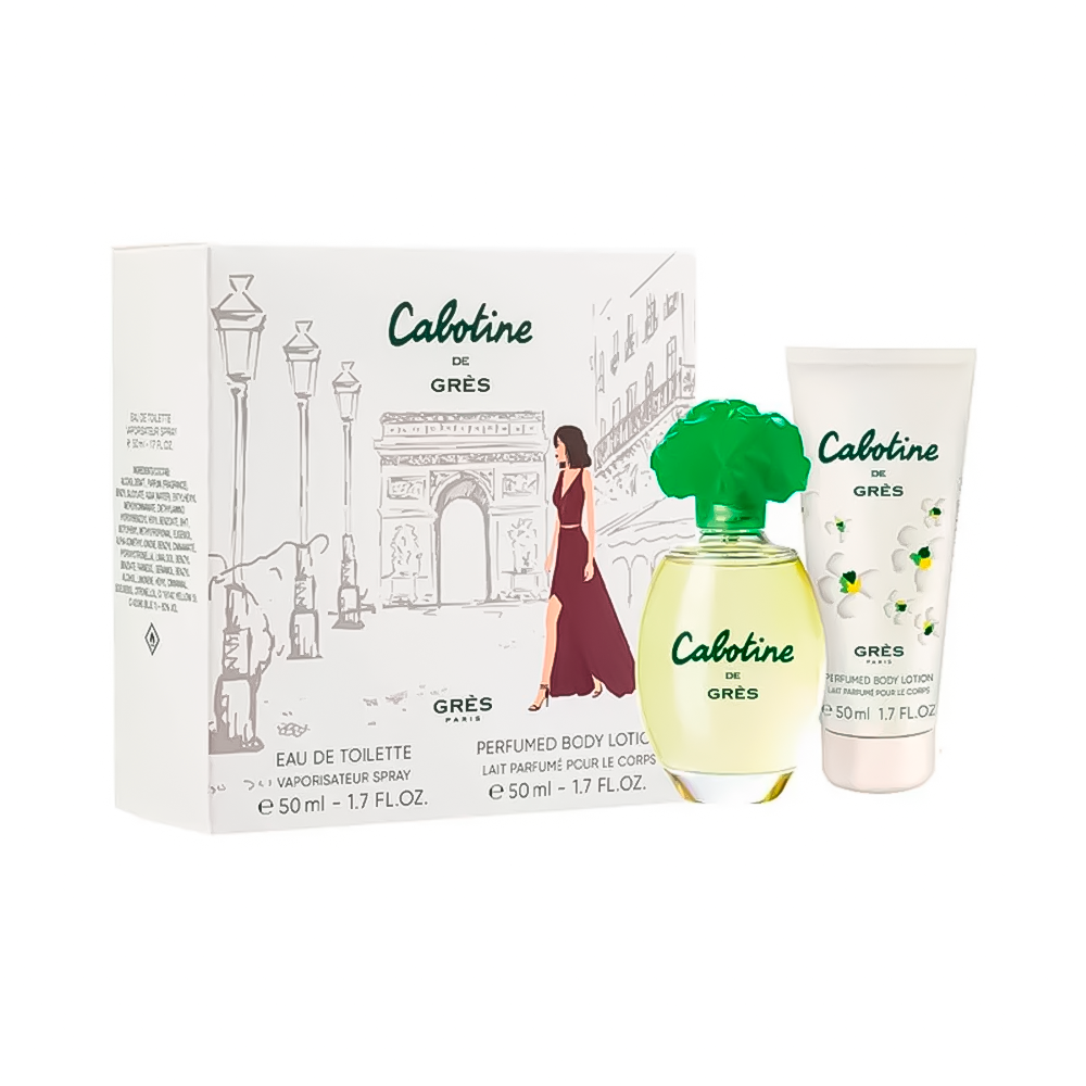 P1249026 Kit Perfume Cabotine Grés 50ml EDT + Body Lotion 50ml - Femenino - Imagen 1
