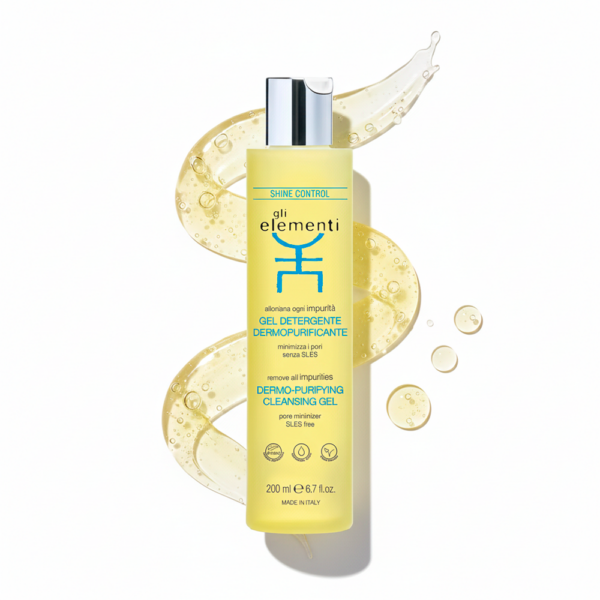 Gel Limpiador Gli Elementi Dermo-Purifying Cleansing - 200ml - Imagen 2