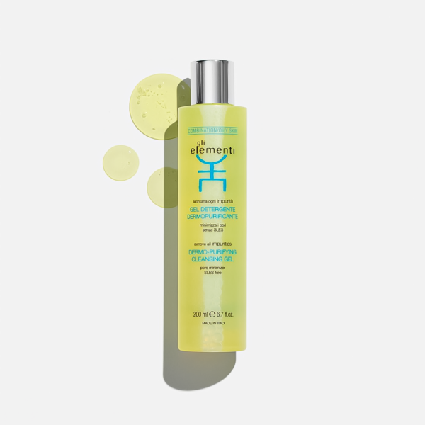 Gel Limpiador Gli Elementi Dermo-Purifying Cleansing - 200ml - Imagen 4