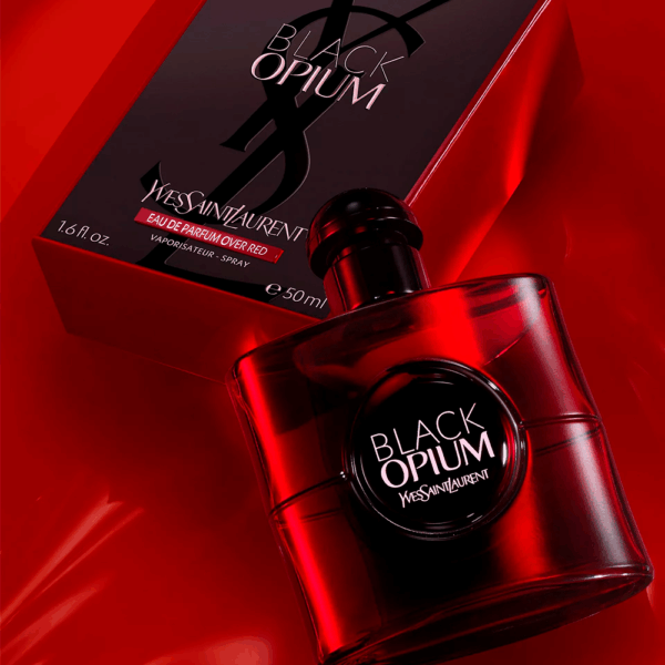 Perfume Yves Saint Laurent Black Opium Over Red EDP 50ml - Femenino - Imagen 3
