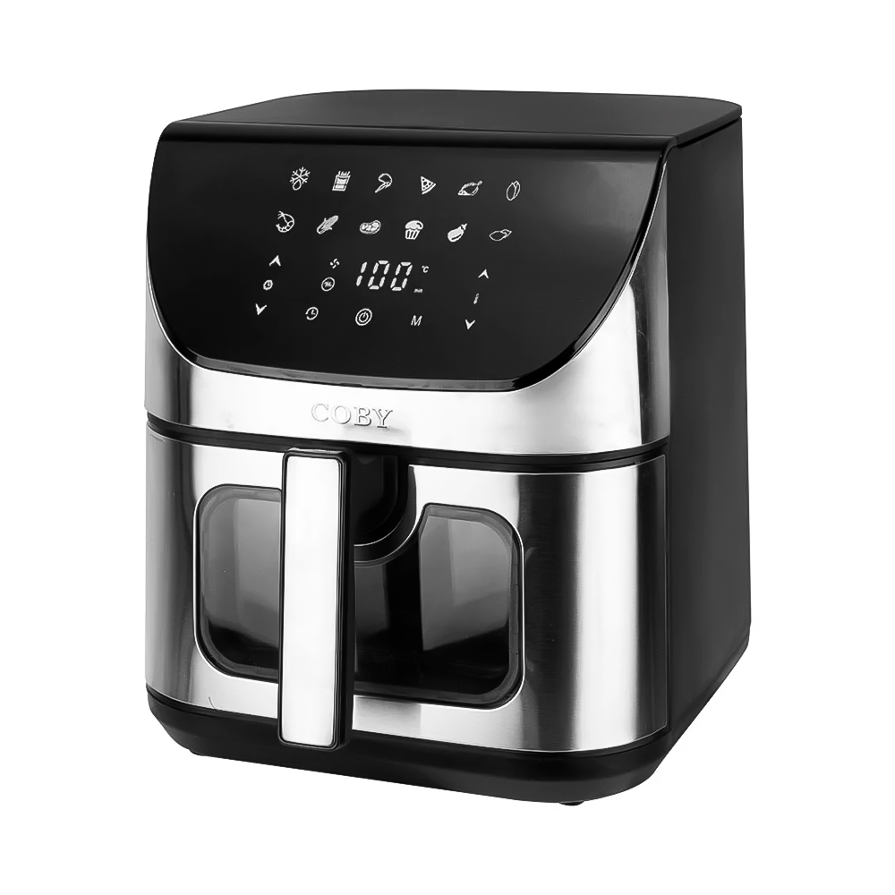 P8988466 Freidora Eléctrica Coby CY-AIRF 8LDH-DG-SS-W 1700W 110/220V 60Hz - Imagen 1