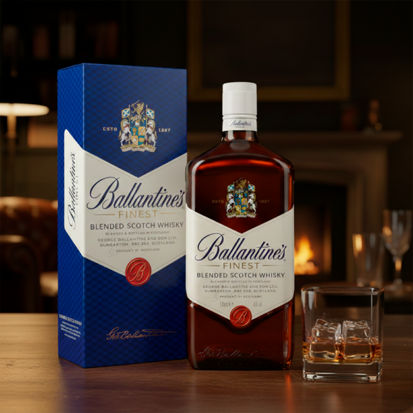 Whisky Ballantine's Finest 8 años 1 Litro con Caja - Imagen 2