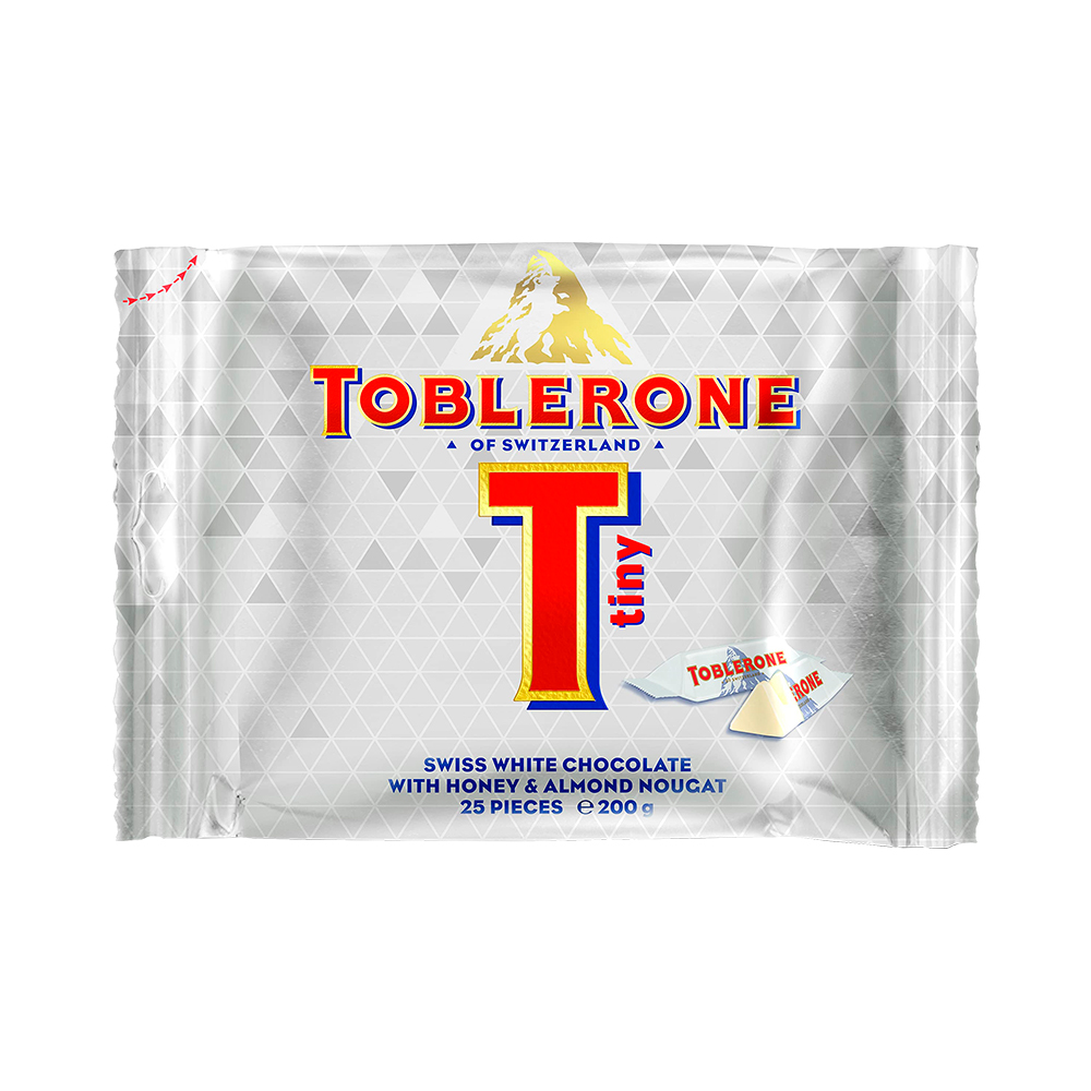 P1846660 Chocolate Blanco Toblerone Tiny 200g - Imagen 1