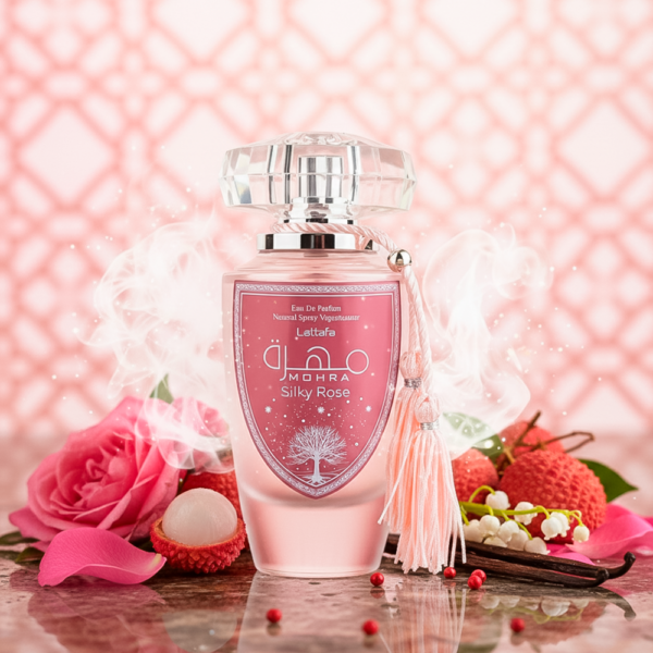 Perfume Lattafa Mohra Silky Rose EDP 100ml - Femenino - Imagen 3