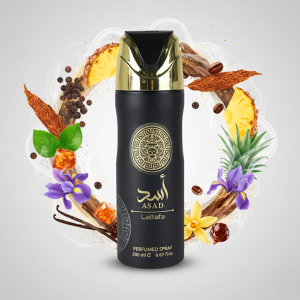 Body Spray Lattafa Asad - 200ml - Imagen 3
