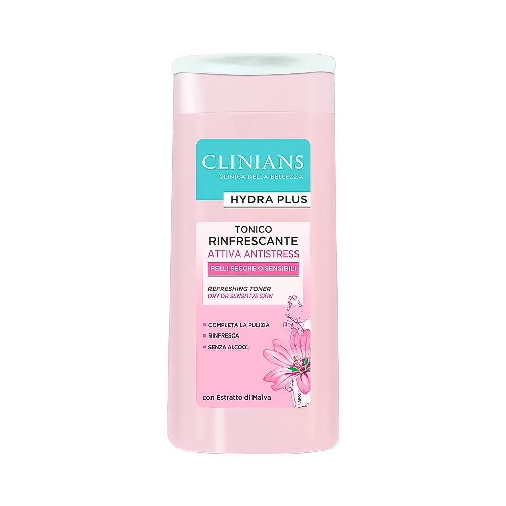 P17314 Tónico Facial Clinians Hydra Plus Rinfrescante Attiva Antistress - 200ml - Imagen 1