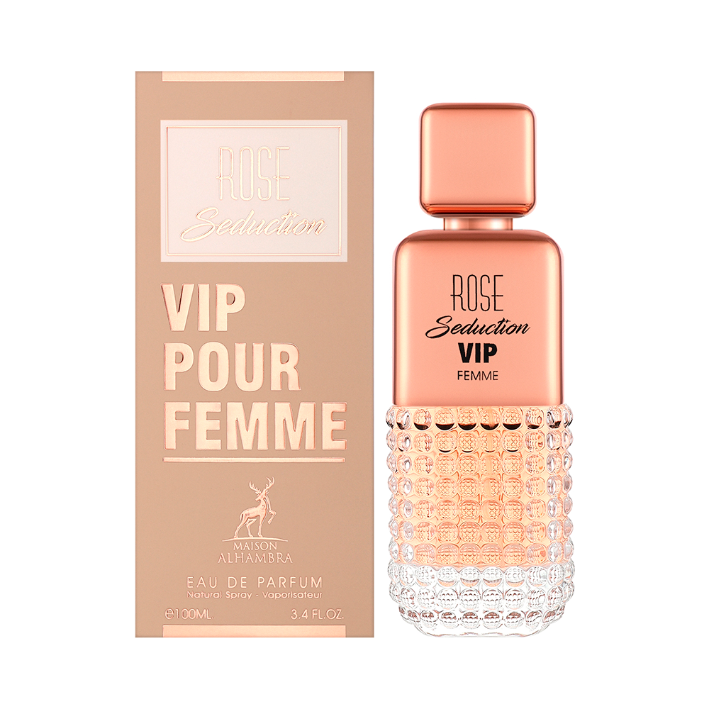 P1849673 Perfume Maison Alambra Rose Seduction Vip EDP 100ml - Femenino - Imagen 1