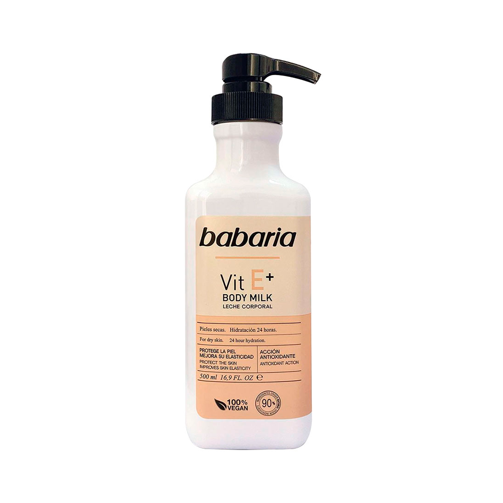 P1850836 Leche Corporal Vitamina E Babaria - Imagen 1