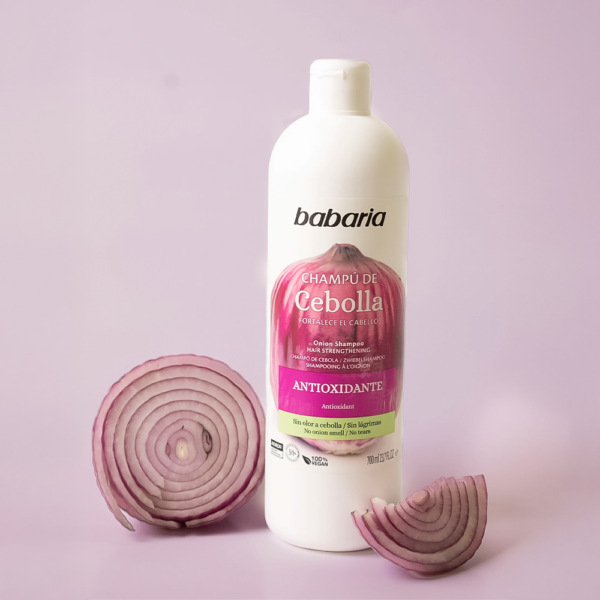 Shampoo Babaria de Cebolla Antioxidante 700ml - Imagen 2