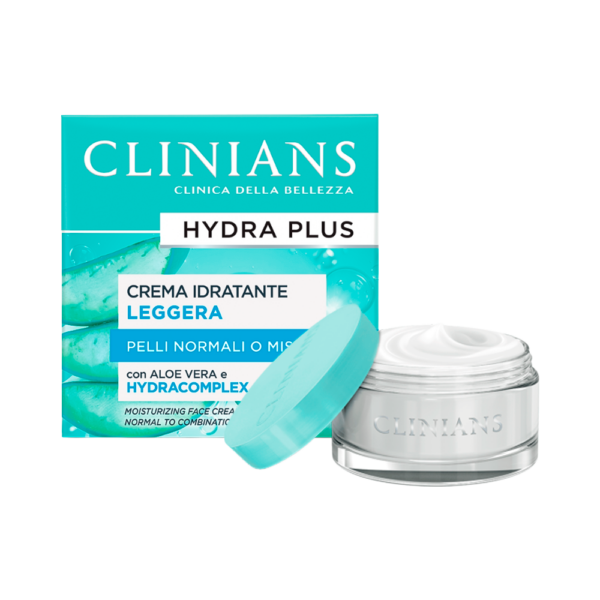 Crema Facial Clinians Hydra Plus Hidratante Ligera - 50ml - Imagen 2