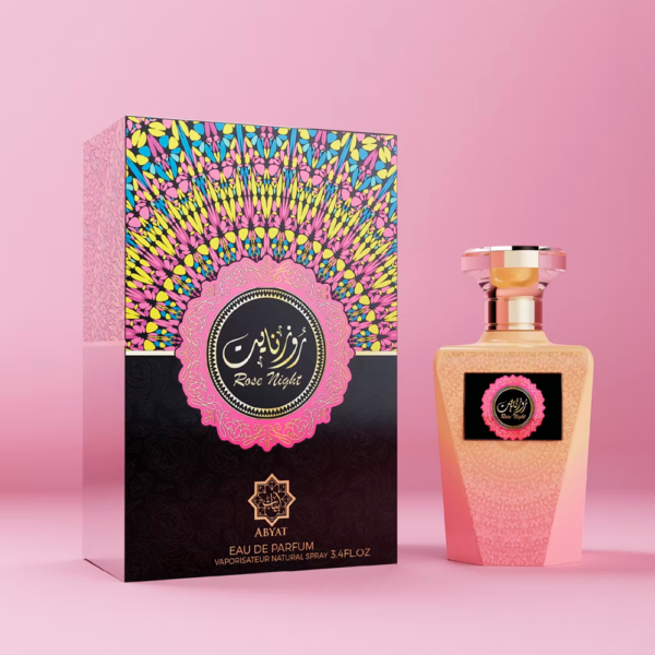 Perfume Abyat Rose Night EDP 90ml - Femenino - Imagen 3