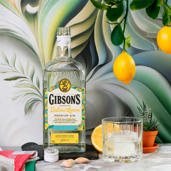 Gin Gibson´s Italian Lemon 700ml - Imagen 4