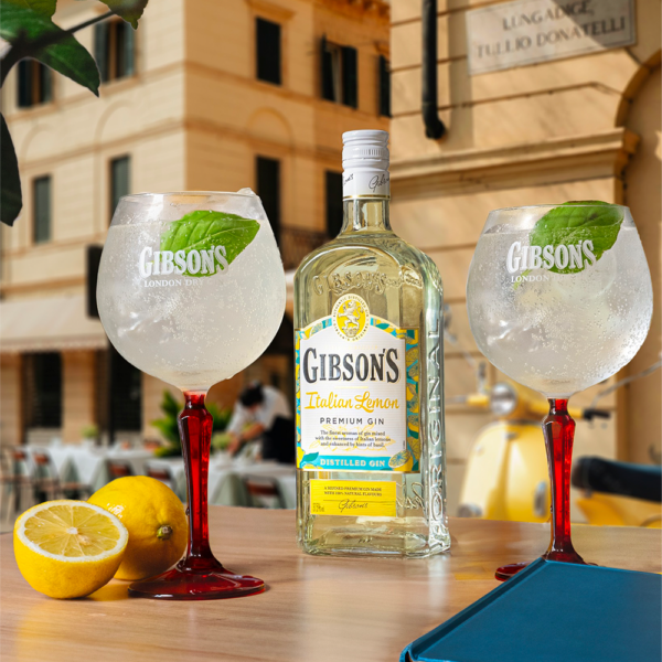 Gin Gibson´s Italian Lemon 1Litro - Imagen 2