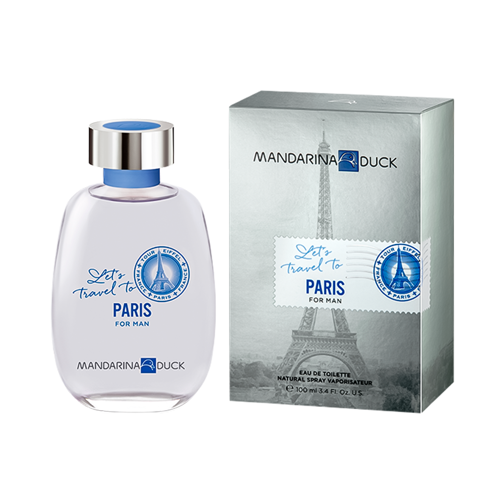 P1242565 Perfume Mandarina Duck Let’s Travel To Paris EDT 100ml - Masculino - Imagen 1
