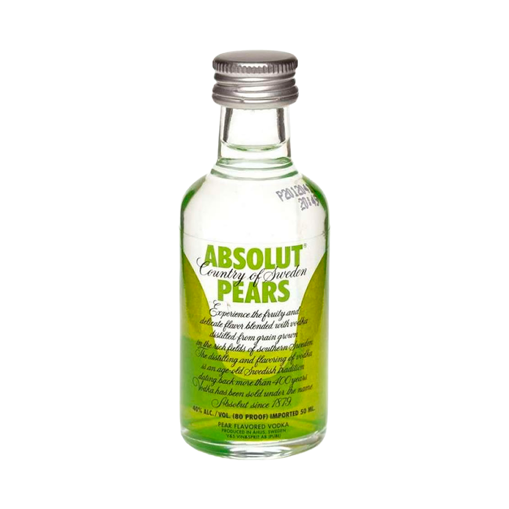 P8980383 Vodka Absolut Miniatura Pears - 50ml - Imagen 1