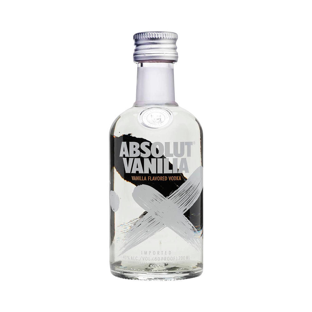 P8980385 Vodka Absolut Miniatura Vainilla - 50ml - Imagen 1