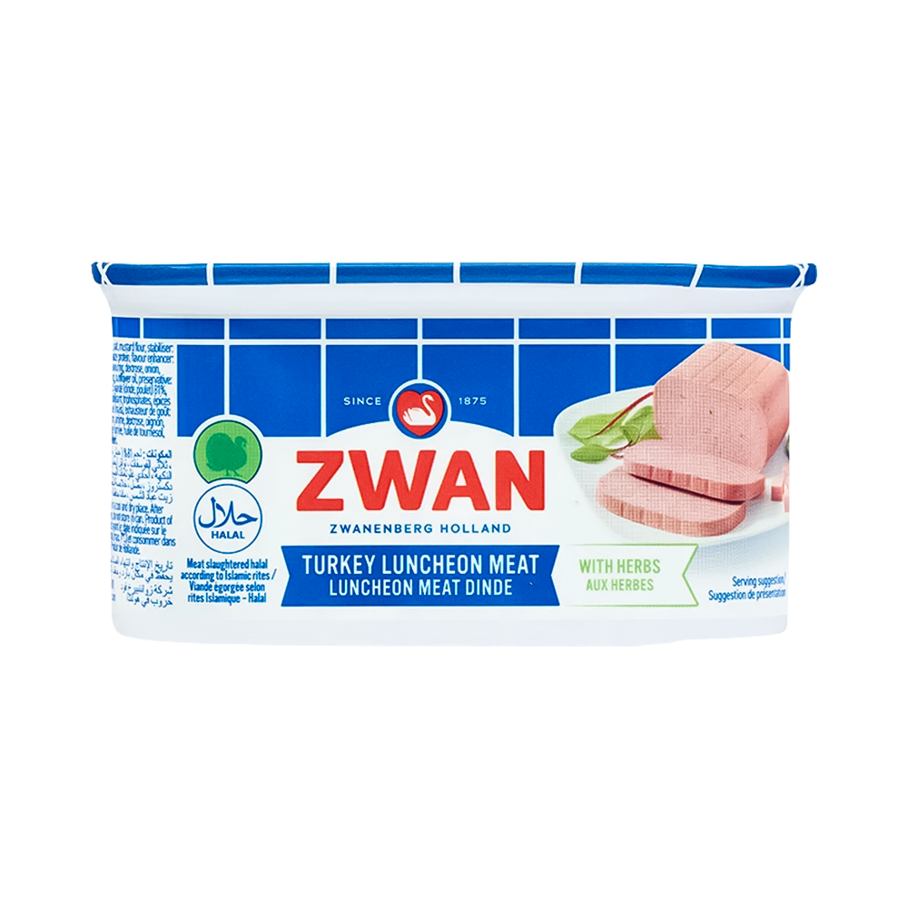 P8983017 Zwanenberg Turkey Luncheon Meat - 200g - Imagen 1