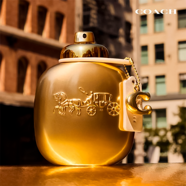 Perfume Coach Gold Parfum 90ml - Femenino - Imagen 3