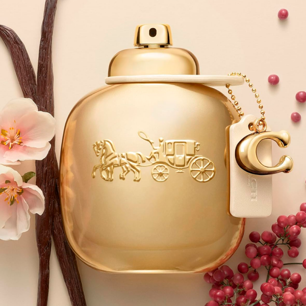 Perfume Coach Gold Parfum 90ml - Femenino - Imagen 4