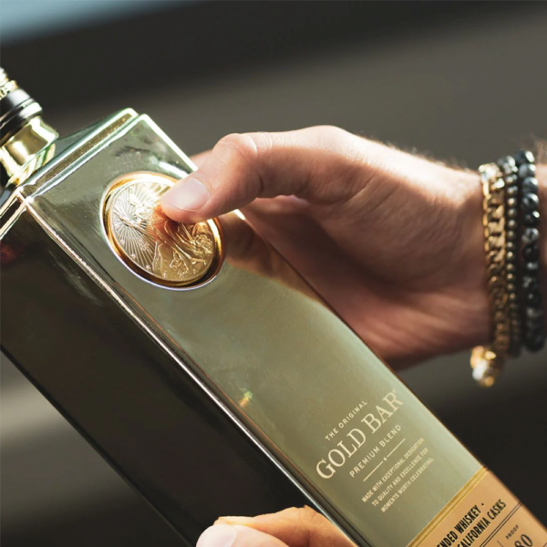 Whisky Gold Bar the Original Blended - 750ml - Imagen 3