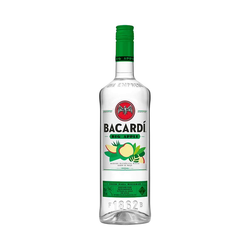 P8989791 Ron Bacardi Big Apple - 700ml - Imagen 1