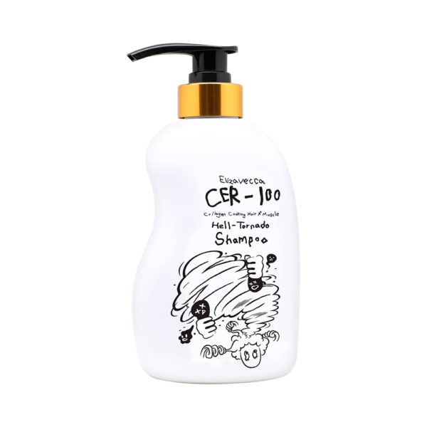 Shampoo Elizavecca CER-100 Collagen Coating Hell Tornado - 500ml - Imagen 2