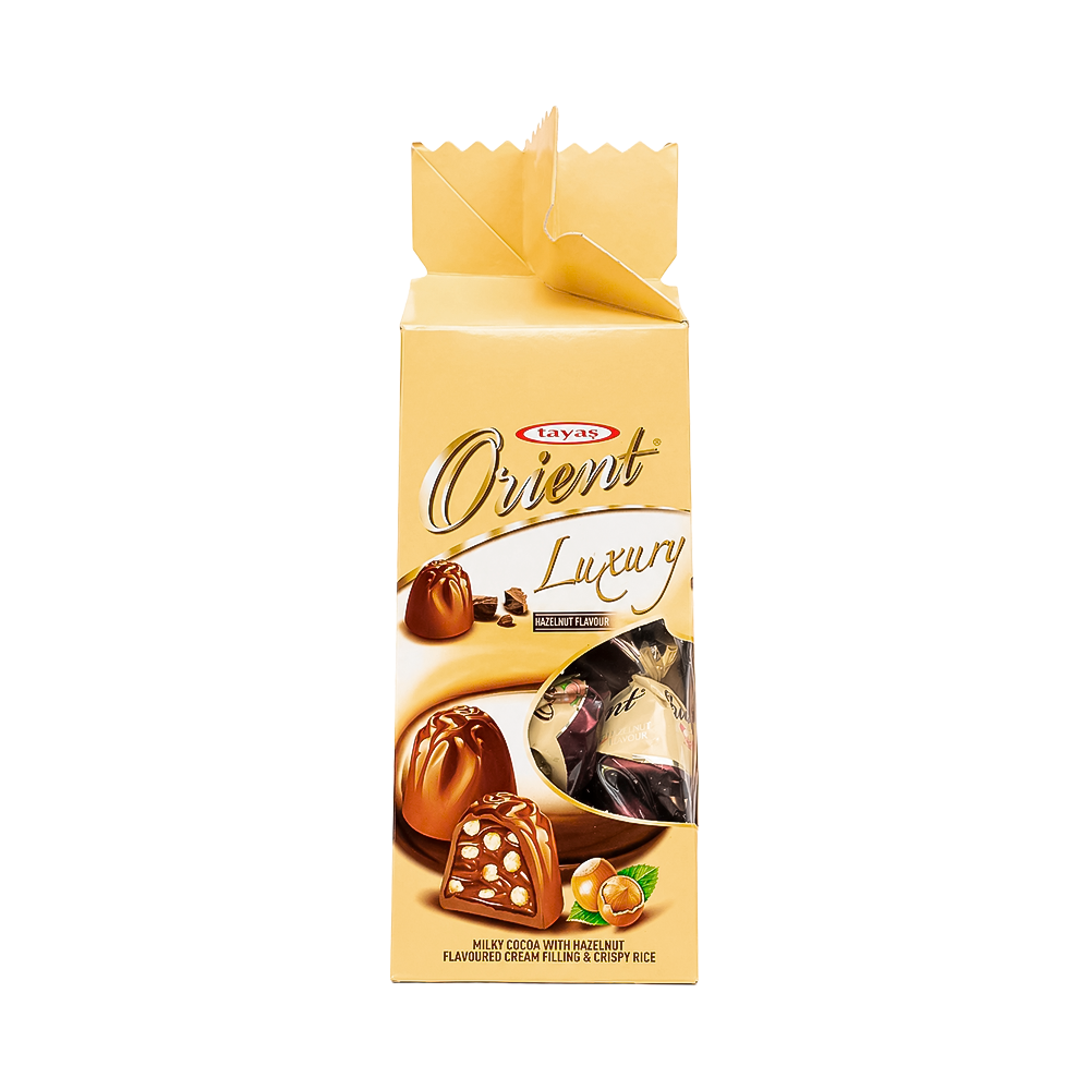 P1246947-1 Bombones Tayas Orient Luxury Sabor Avellanas - 265g - Imagen 1