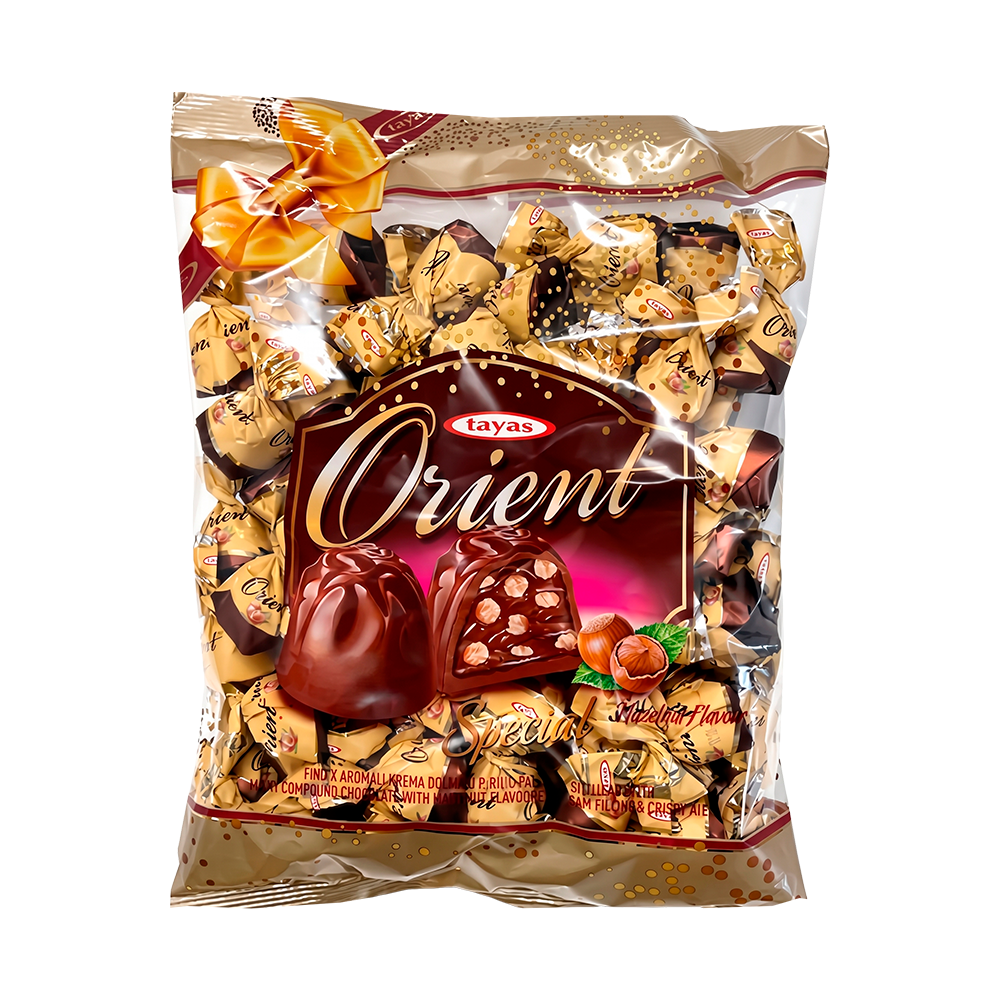 P1248551 Bombones Tayas Orient Special Sabor Avellanas - 1000g - Imagen 1