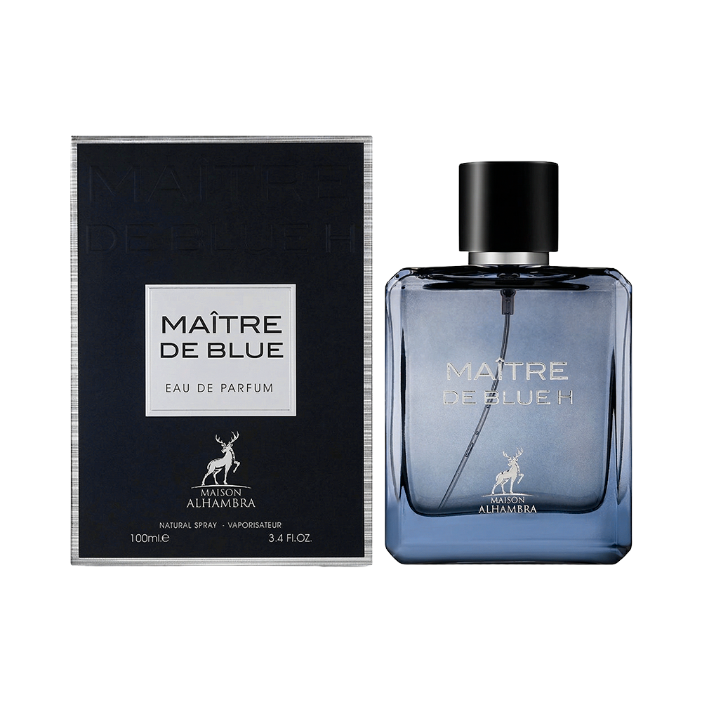 P1849378 Perfume Maison Alhambra Maitre De Blue EDP 100ml - Masculino - Imagen 1