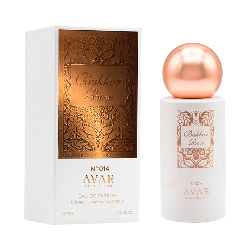 P8990074 Perfume Avar Collection Bakhar Rose N°014 EDP 30ml - Femenino - Imagen 1