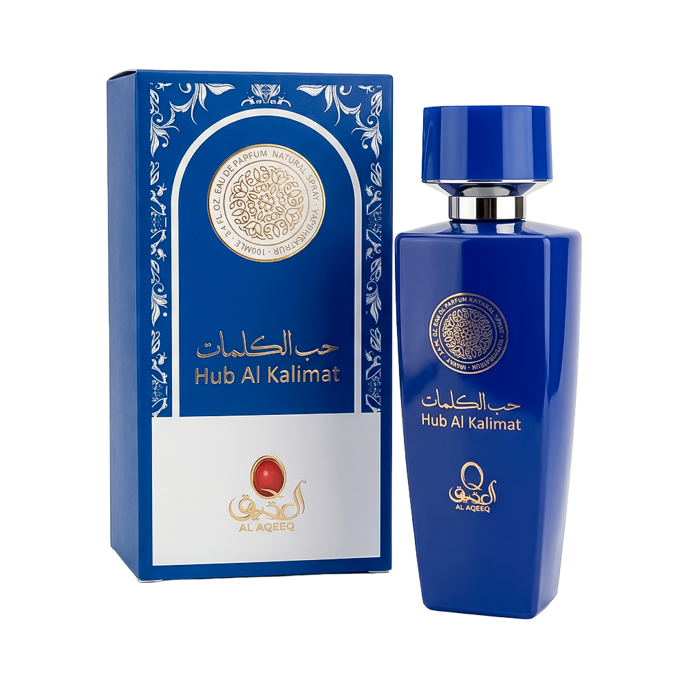 P8990664 Perfume Al Aqeeq Hub Al Kalimat Blue EDP 100ml - Unisex - Imagen 1