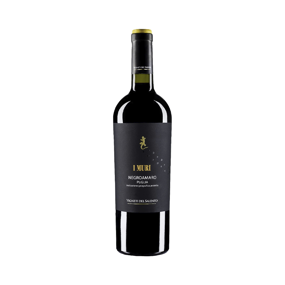 P8990696 Vino I Muri Negroamaro Puglia 750ml - Imagen 1