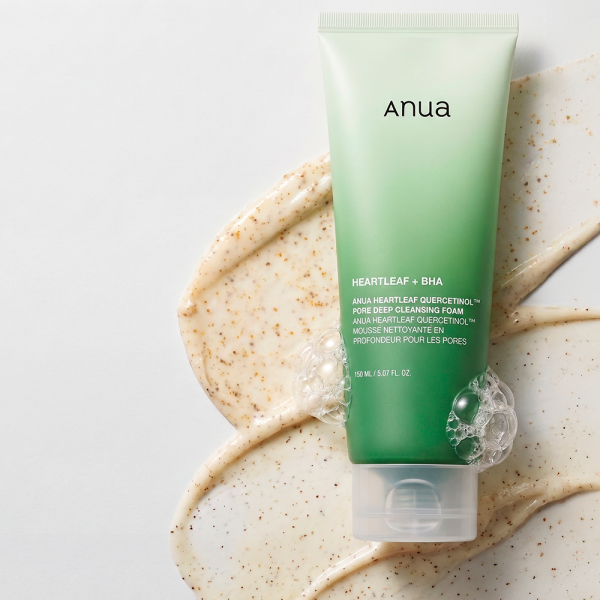 Limpiador Facial Anua Heartleaf Quercetinol + BHA - 150ml - Imagen 2