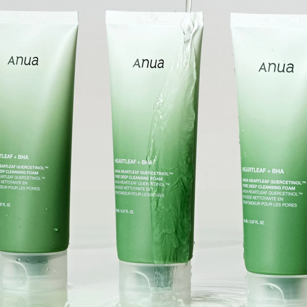 Limpiador Facial Anua Heartleaf Quercetinol + BHA - 150ml - Imagen 3