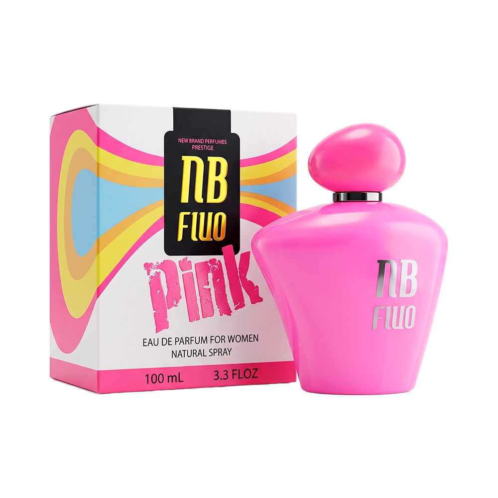 P1000457 Perfume New Brand Fluo Pink EDP 100ml - Femenino - Imagen 1