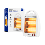 Estufa Eléctrica Krab KBEP800 Quartzo Portátil 800W - Blanco