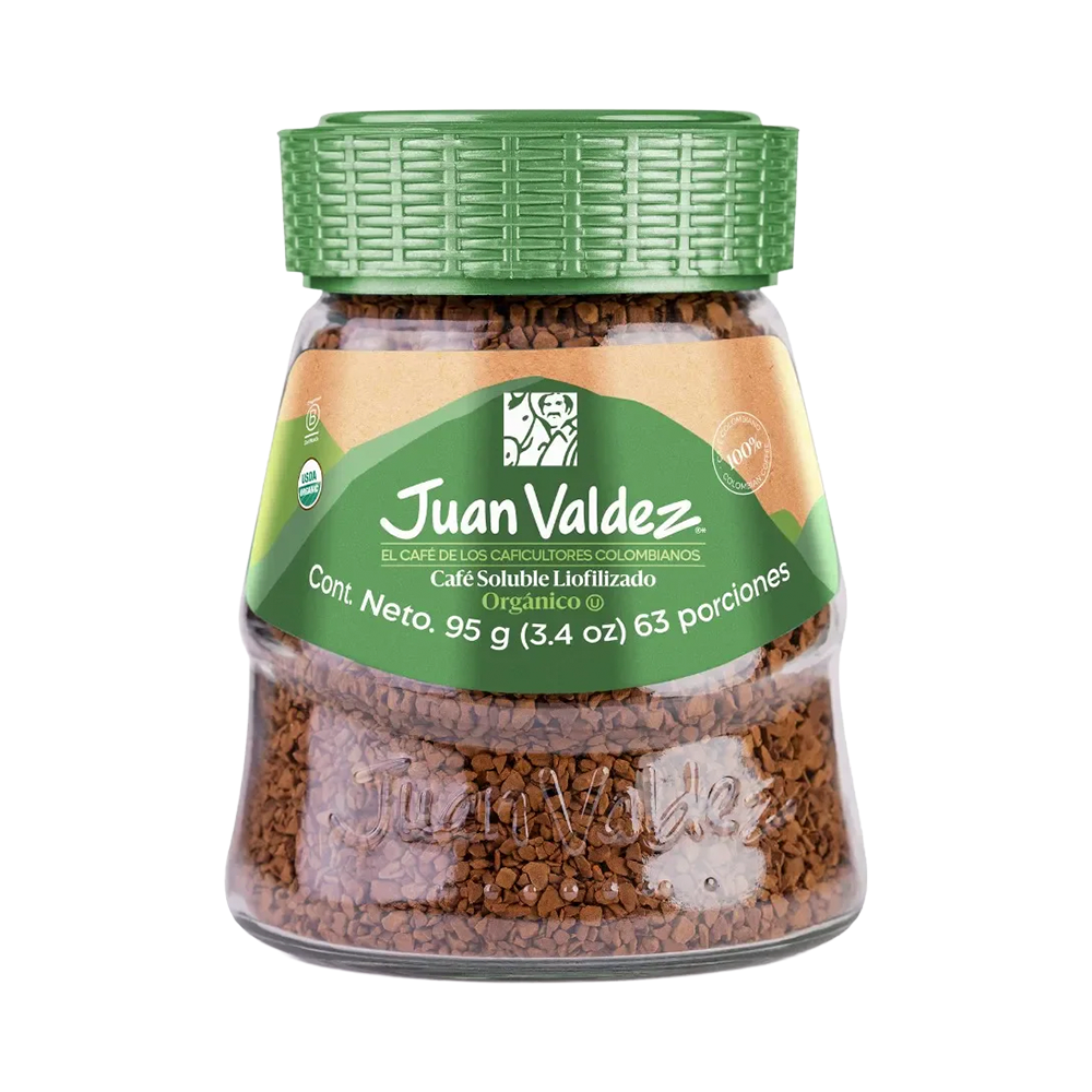 P8984302 Café Liofilizado Juan Valdez Orgánico - 95g - Imagen 1