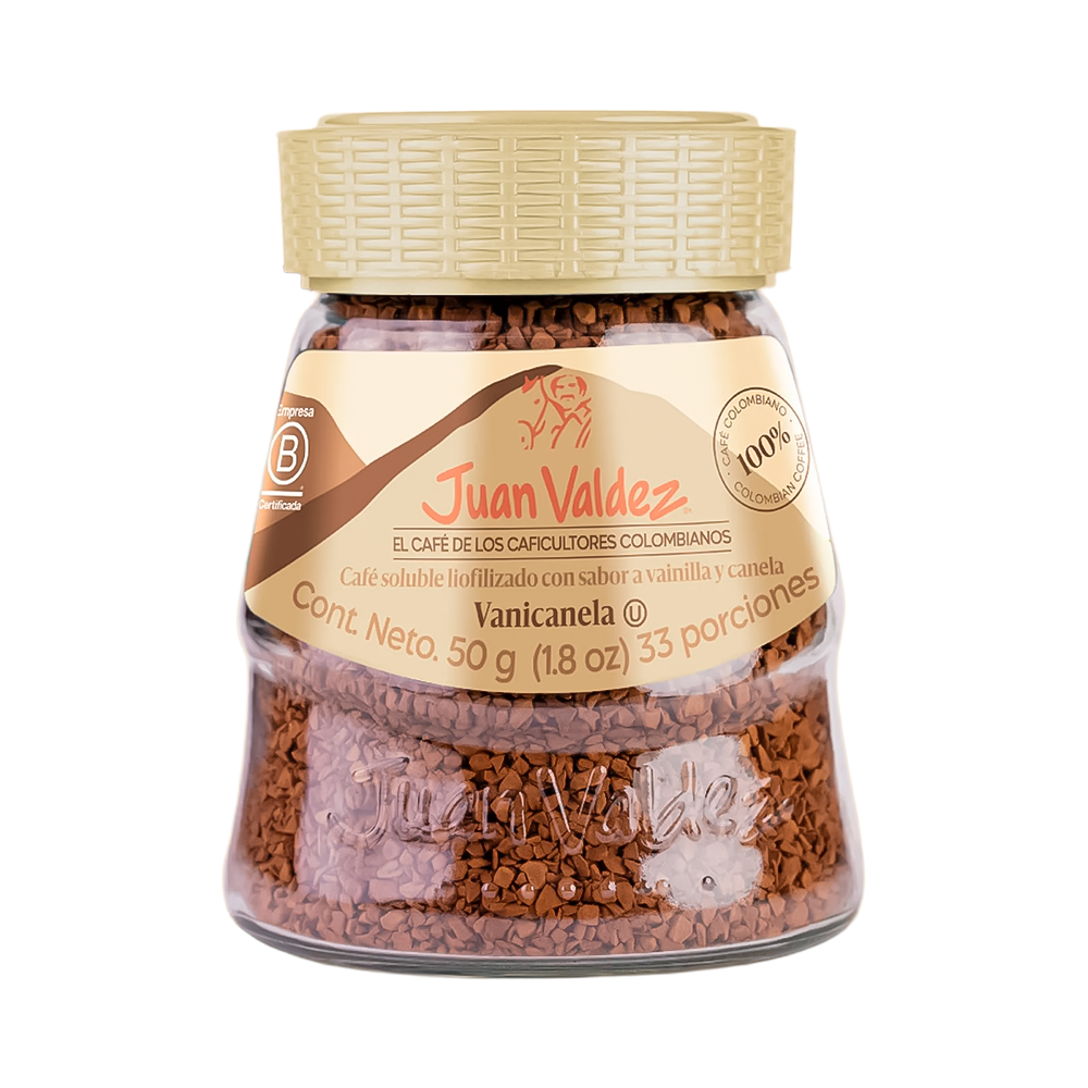 P8984983 Café Liofilizado Juan Valdez Vanicanela – 50g - Imagen 1