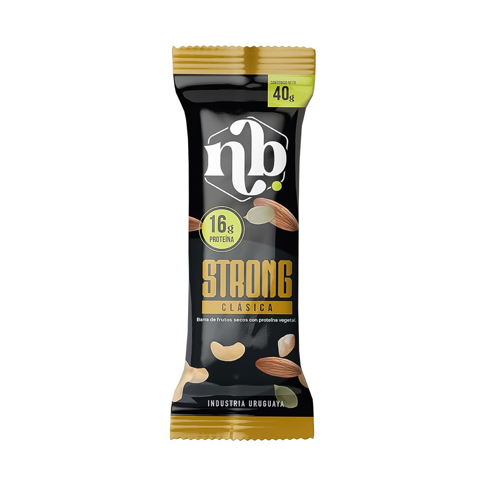 P8986471 Barra de Proteína Natural Bars Strong Clásica – 40g - Imagen 1