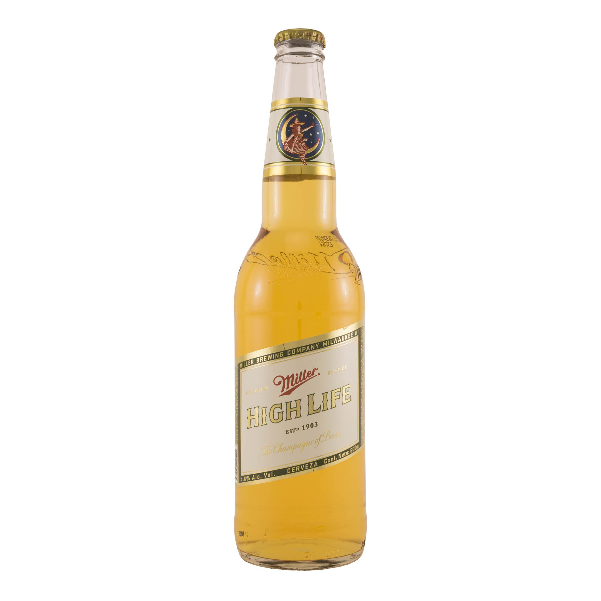 0214173 Cerveza Miller High Life – 600ml - Imagen 1