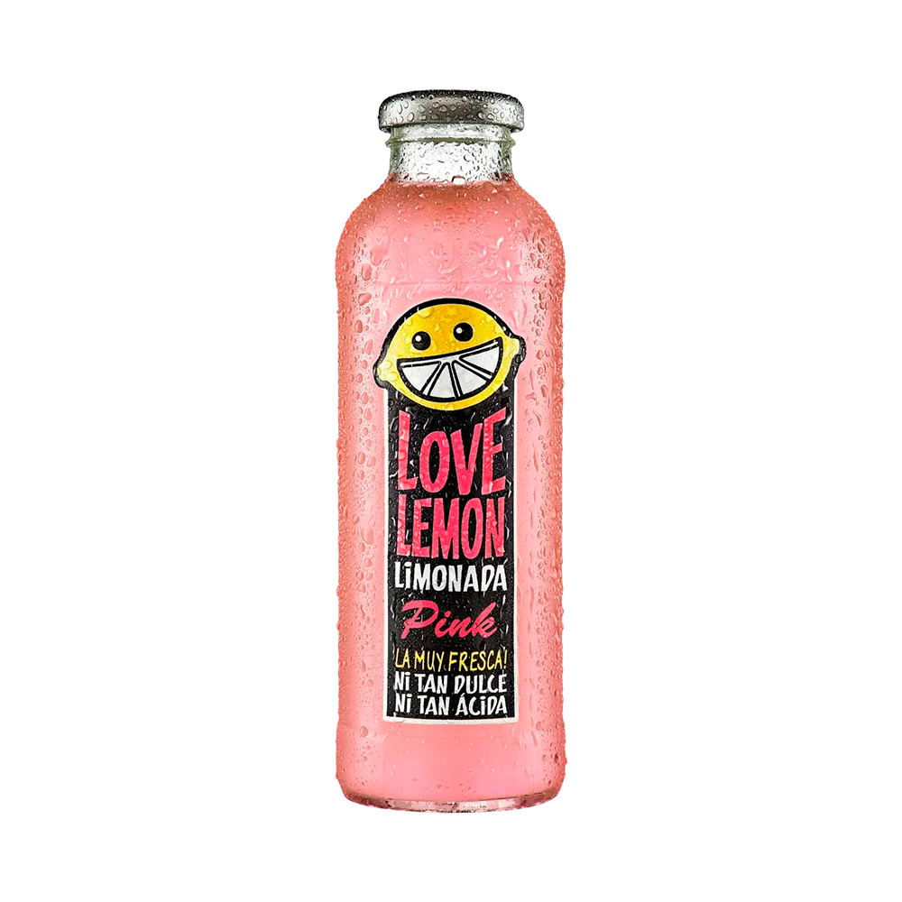 P1235617 Jugo Love Lemon Limonada Rosa - 475ml - Imagen 1