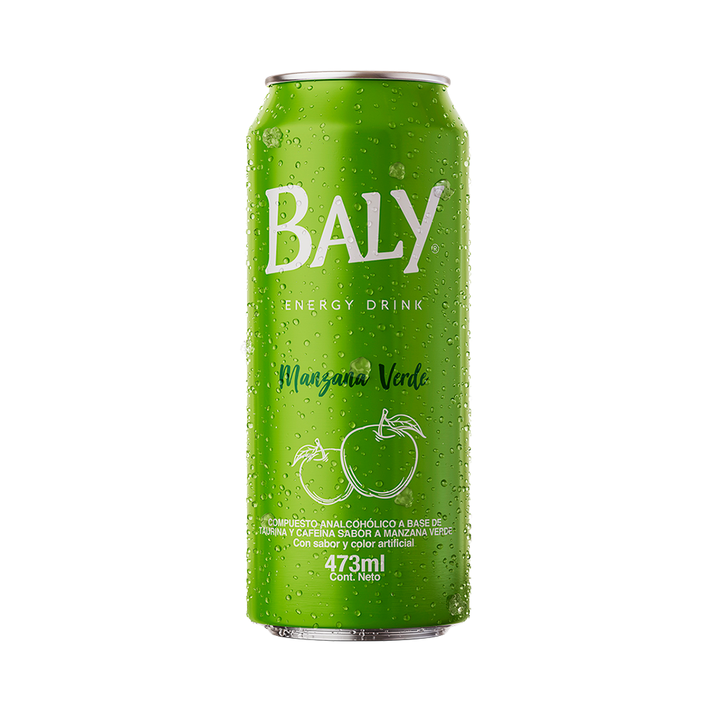 P8986558 Energizante Baly Sabor Manzana Verde – 473ml - Imagen 1