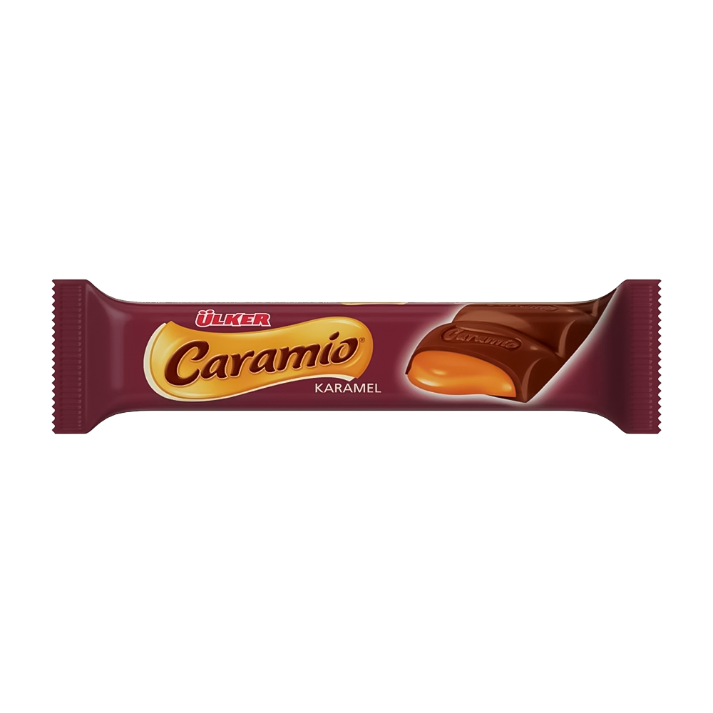 P8991067 Barra de Chocolate Ulker Caramio Karamel - 32g - Imagen 1