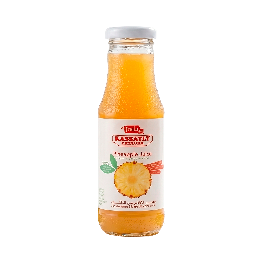 P8991701-1 Jugo de Piña Kassatly Chtaura Fruitastic Pineapple Juice - 250ml - Imagen 1