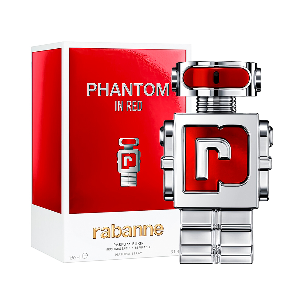 P8991712 Perfume Rabanne Phantom In Red Parfum Elixir 150ml – Masculino - Imagen 1
