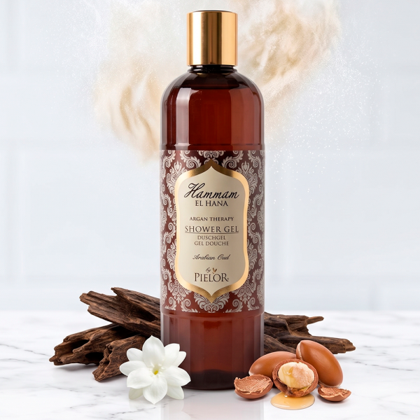 Gel de Ducha Pielor Hammam El Hana Arabian Oud – 400ml - Imagen 2