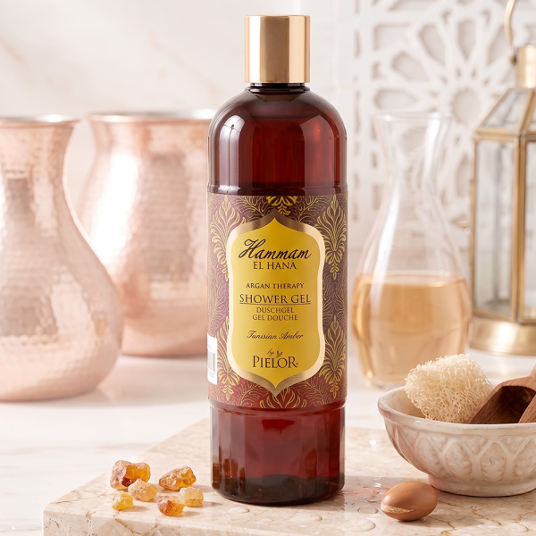 Gel De Ducha Pielor Hammam El Hana Tunisian Amber – 400ml - Imagen 2