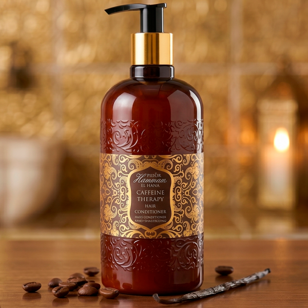 Acondicionador Pielor Hammam El Hana Caffeine Therapy – 400ml - Imagen 2
